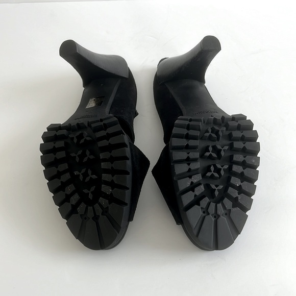 Pedro Garcia Shoes Yuval Slingback Sandals Black Castoro Size 41.5 or 11.5US New - Picture 6 of 7